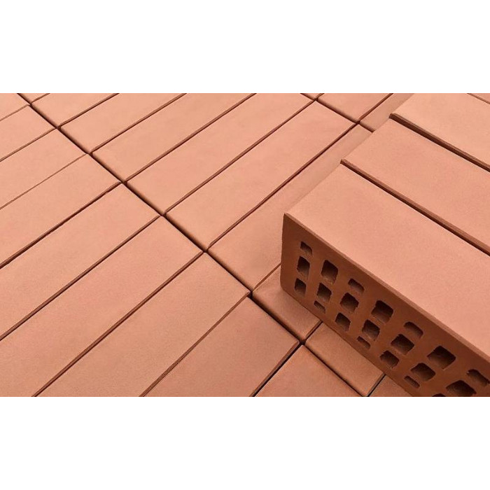 Кирпич облицовочный VOLGABRICK Красный, 250х120х65 мм